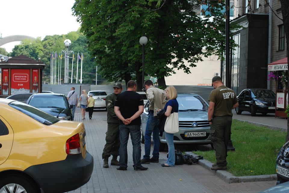 Задержание приморских журналистов в Киеве
