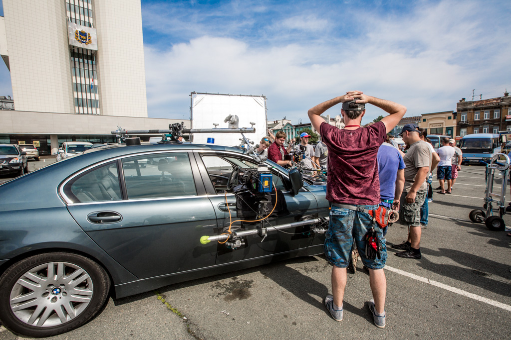 Площадку развернули рядом с администрацией края