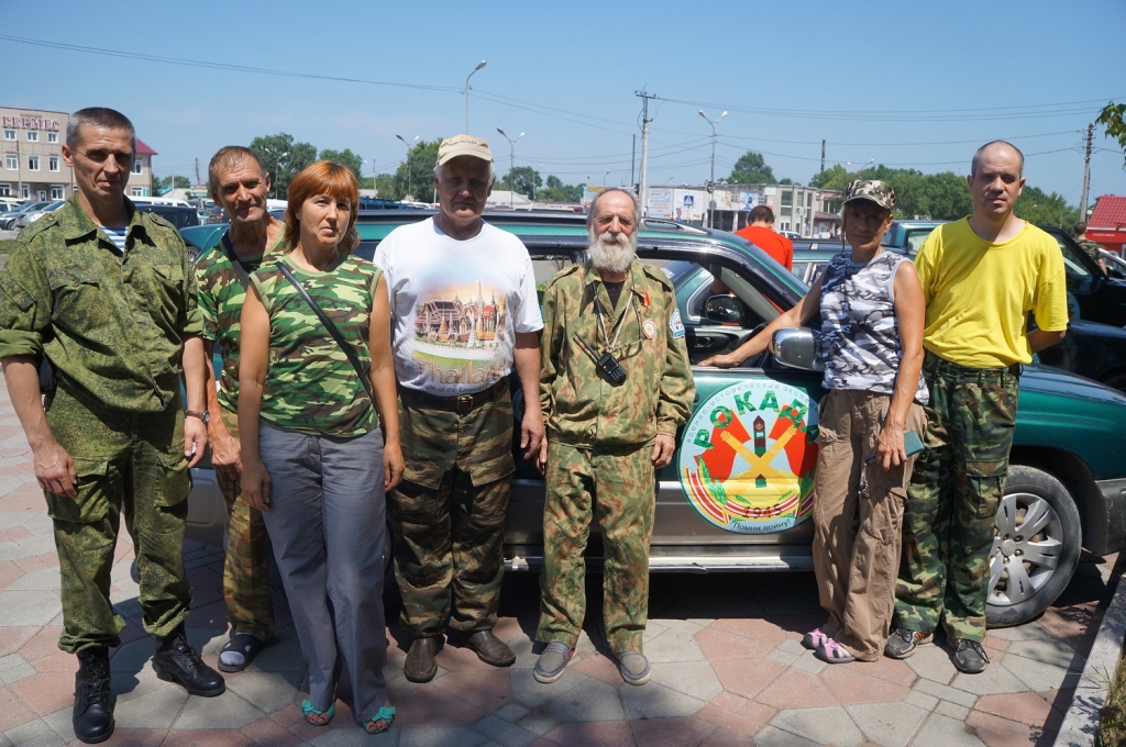Участники автопробега "Рокада-70"