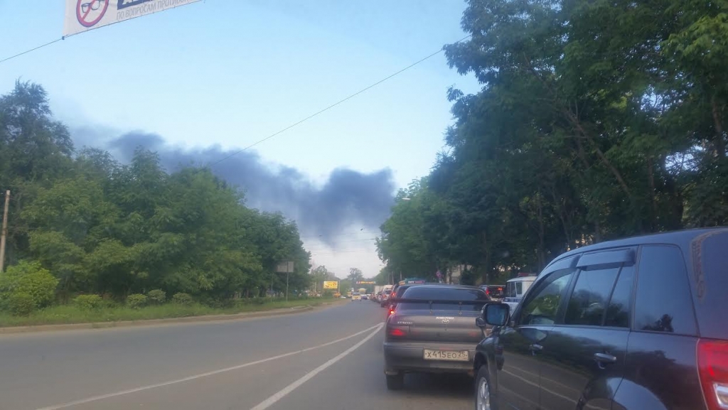 Дым над городом