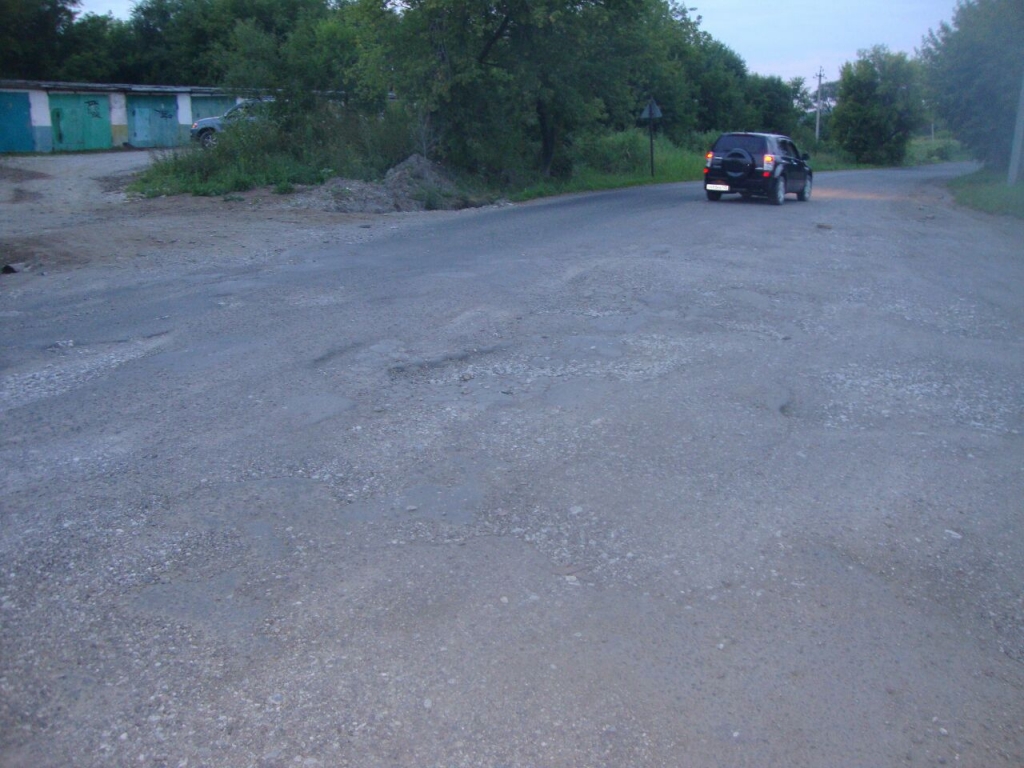 Дороги в Спасске-Дальнем