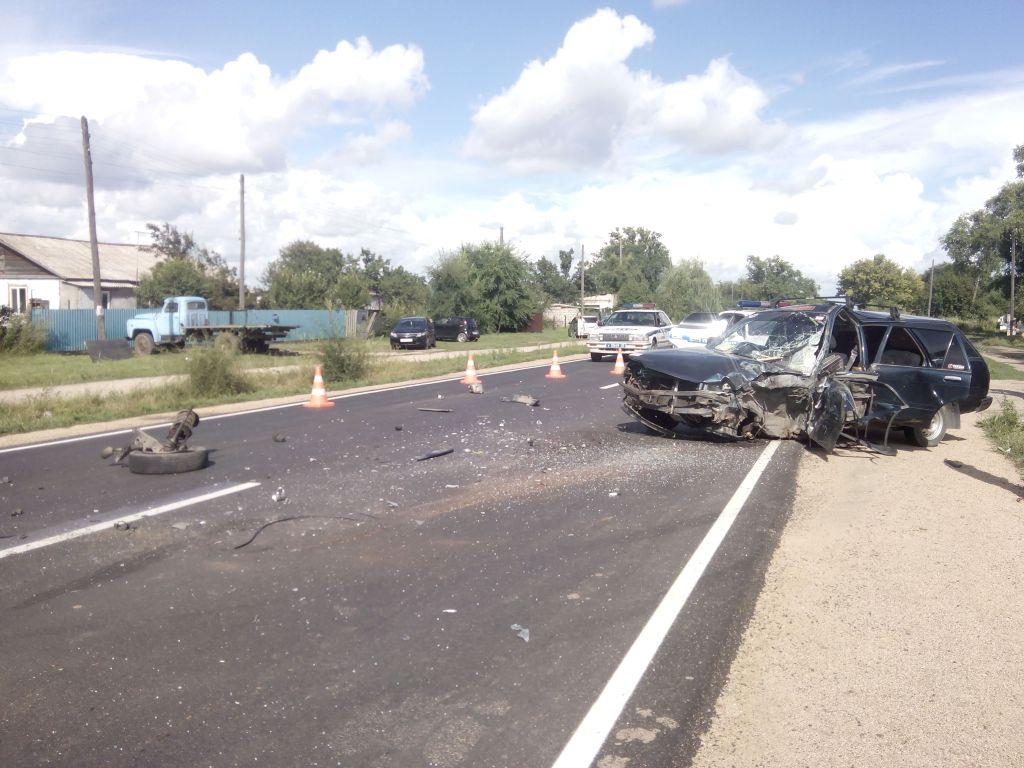 ДТП в Октябрьском районе Приморья