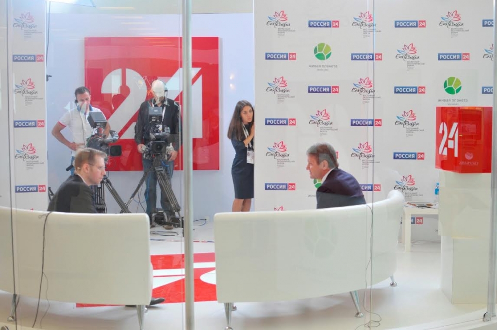 Студия телеканала Россия 24