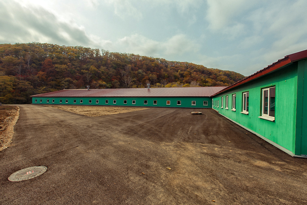 Новый рыбоводный корпус Барабашевского ЛРЗ