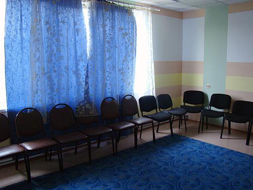 В этой комнате проходят сеансы ароматерапии