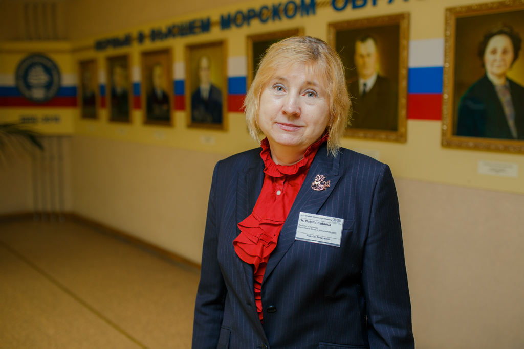 Советник руководителя ФБУ "Морспасслужба Росморречфлота" Наталья Кутаева