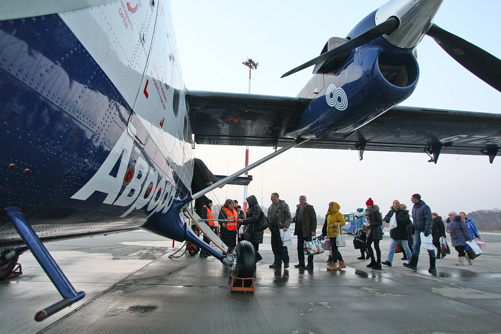 Авиарейс выполняет самолет DHC-6