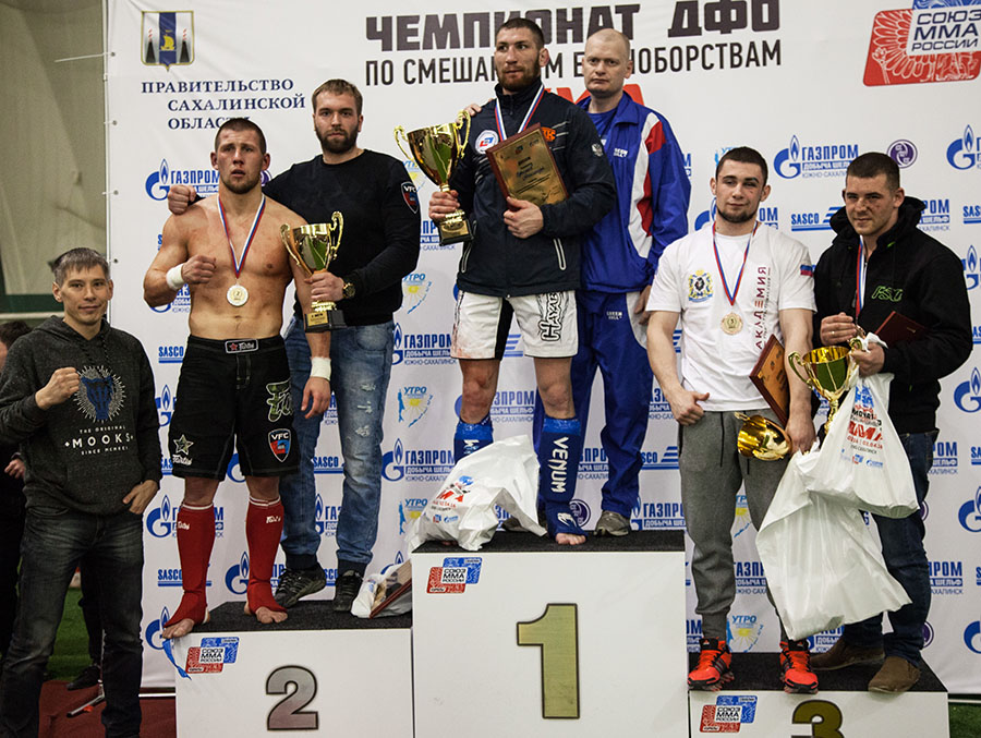 Награждение чемпионов
