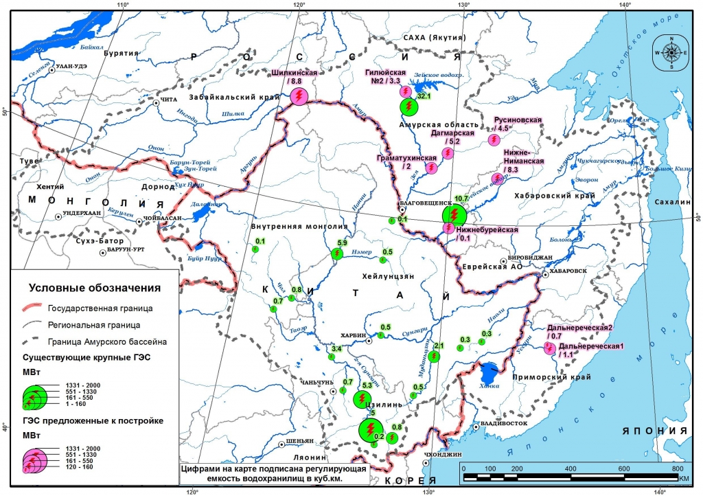 Карта рек амурской области подробная