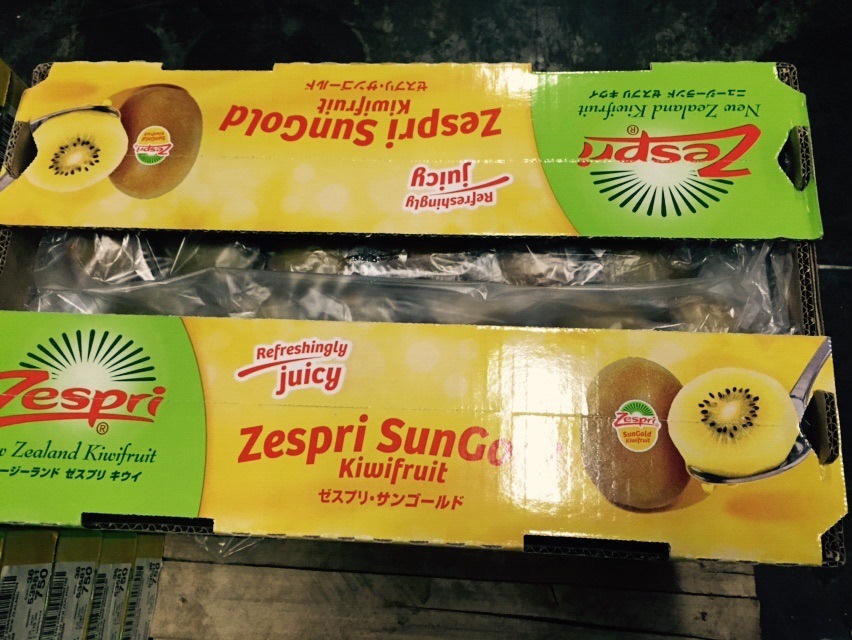 Упаковка нового Zespri® Киви Санголд