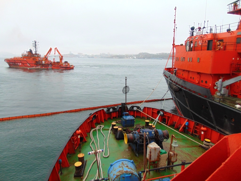 На учениях, организованных АСФ ПФ ФБУ &quotМорспасслужба Росморречфлота&quot Куликов Александр, РИА PrimaMedia