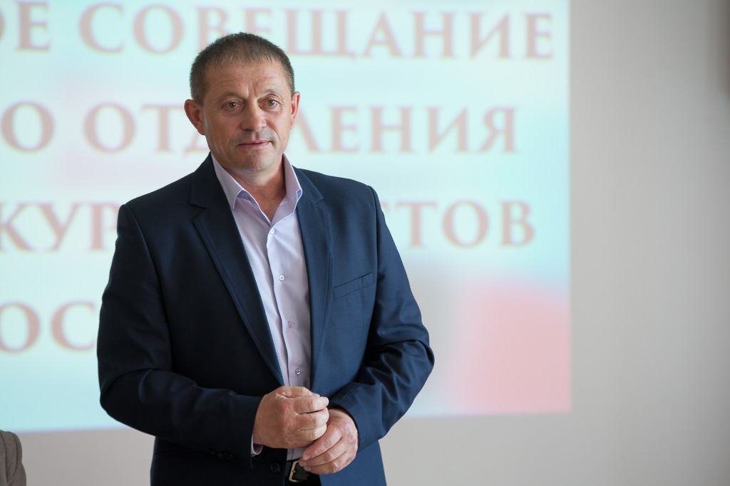 Глава Ханкайского района Владимир Мищенко