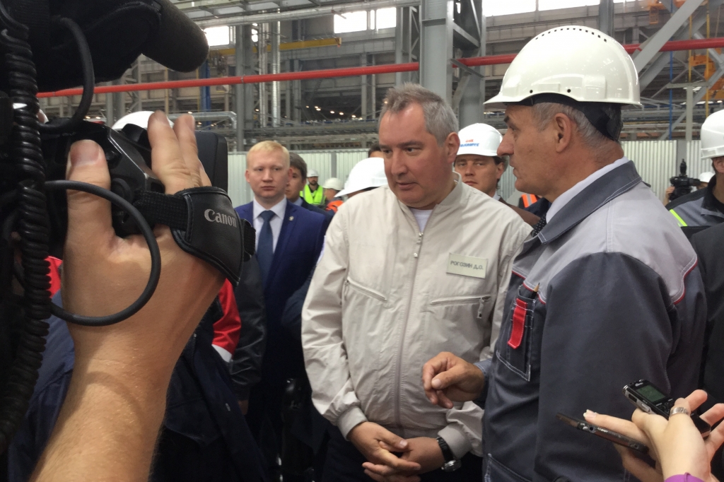 Дмитрий Рогозин на заводе &quotЗвезда&quot Пресс-служба АПК