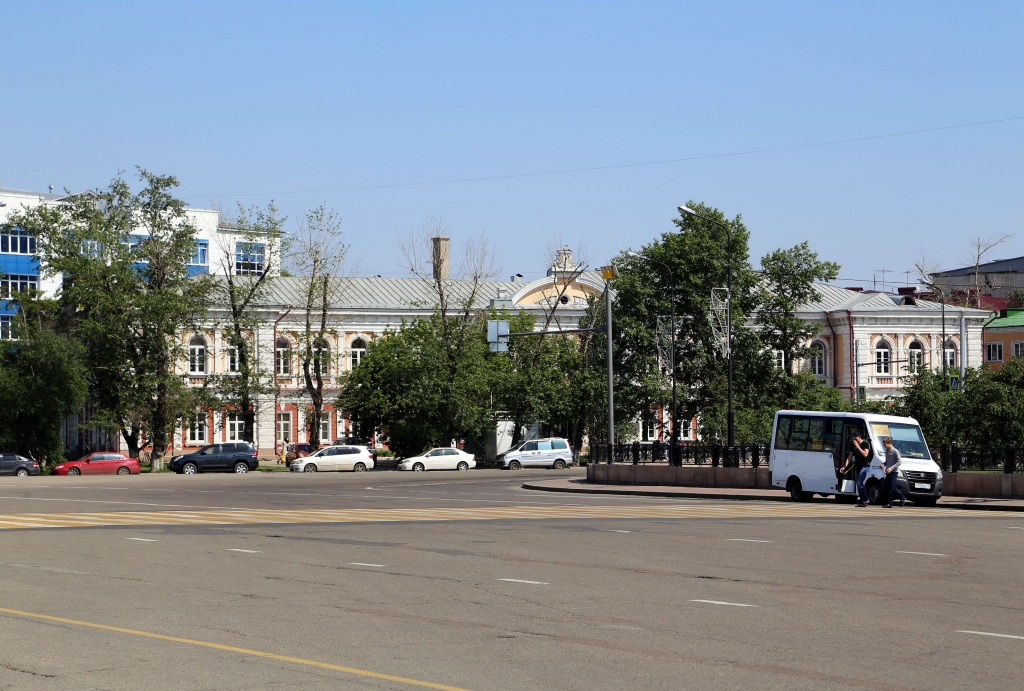 Площадь графа сперанского иркутск