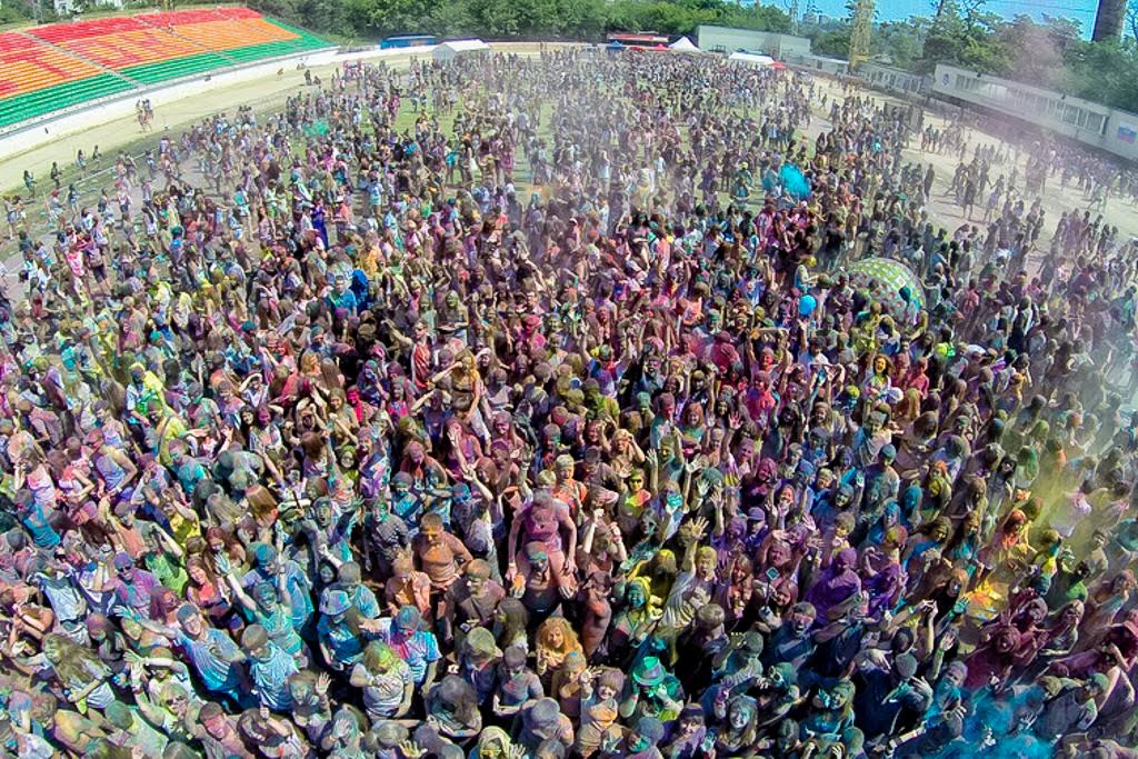 Фото с квадрокоптера РИА PrimaMedia