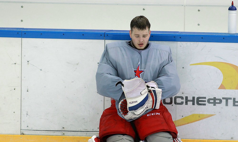 19-летний вратарь Максим Третьяк