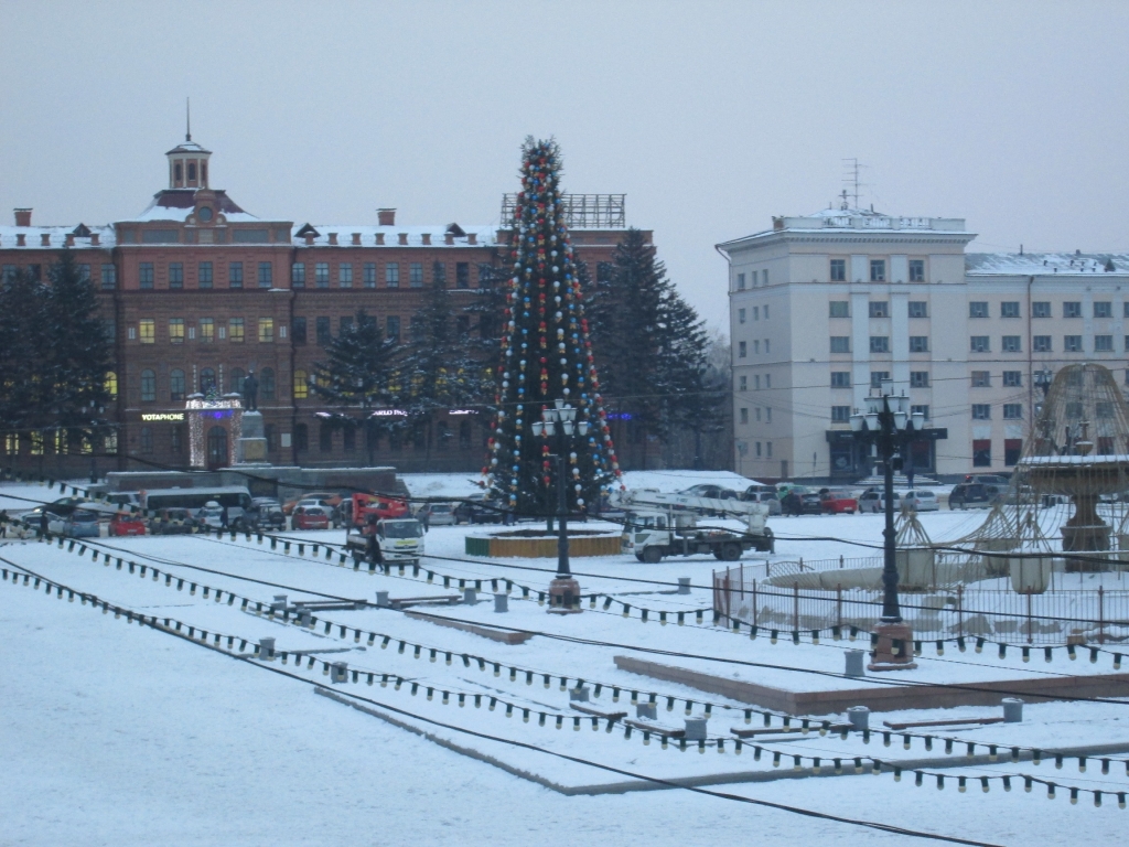 Фото хабаровск фото площадь ленина