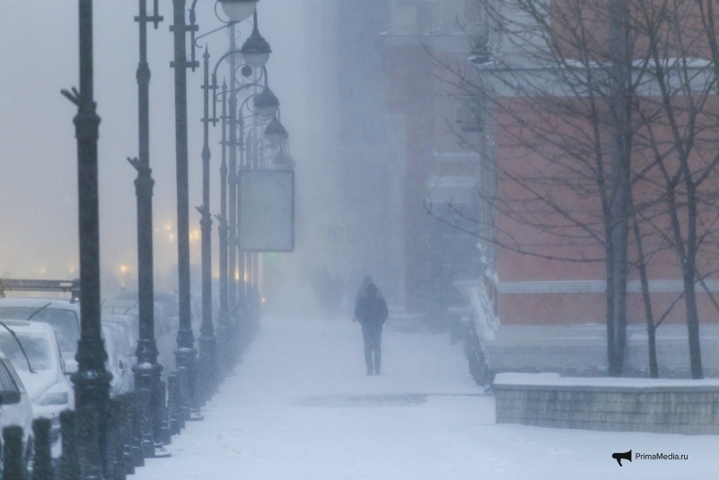 Во Владивостоке во вторник ожидается небольшой снег