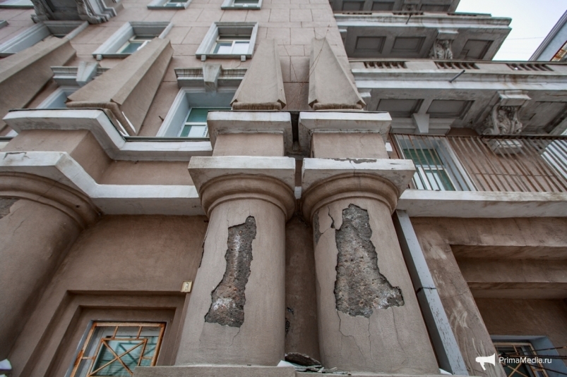 В историческом центре Владивостока собираются отремонтировать фасады 16 домов
