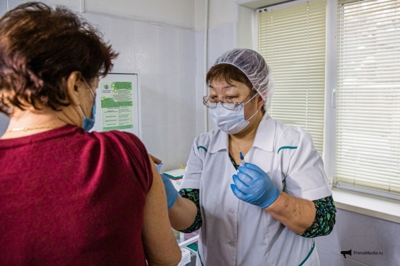 Теперь пункты вакцинации в Приморье работают без выходных