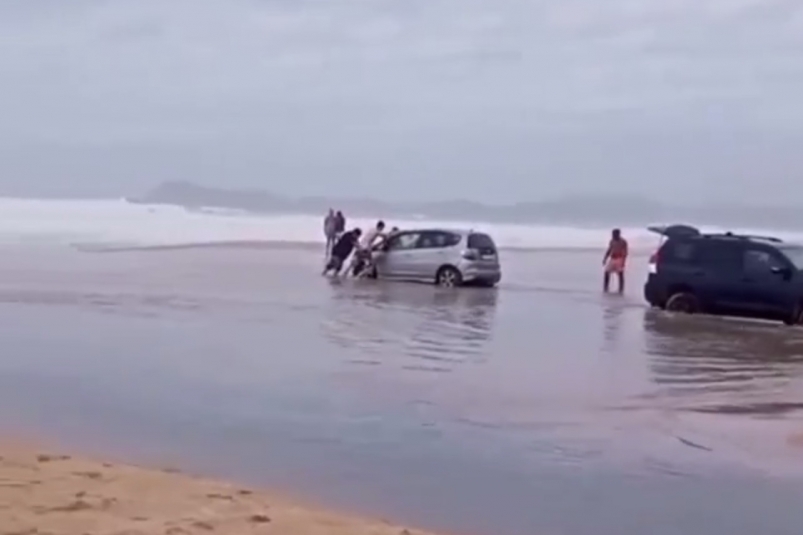 Ливадии больше нет: любимый приморцами пляж ушёл под воду
