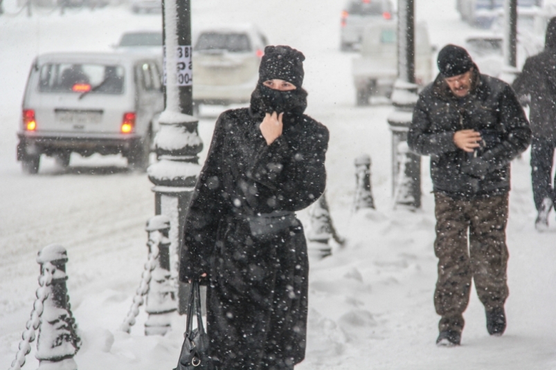 Точное время 48-часового снегопада во Владивостоке - новые данные