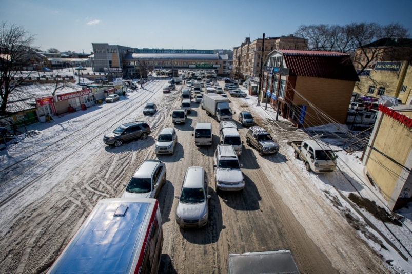 Новый "сюрприз" готовят водителям на оживленном перекрестке во Владивостоке