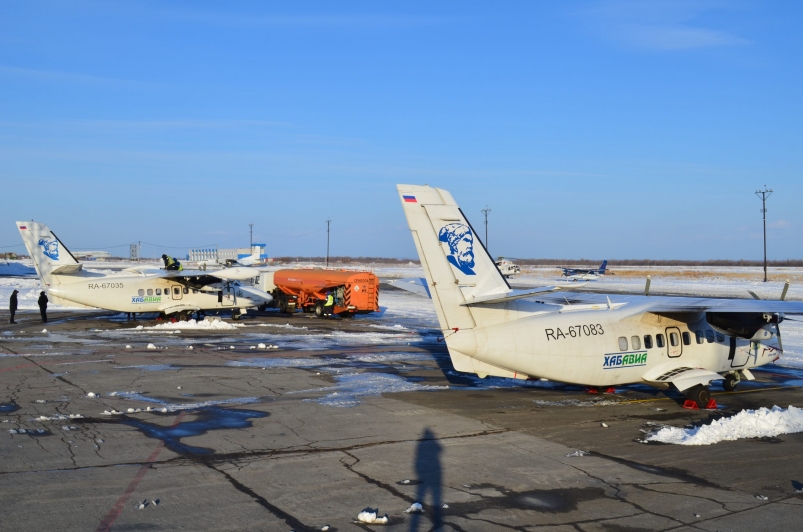 Полеты из Хабаровска в Чегдомын прекращены