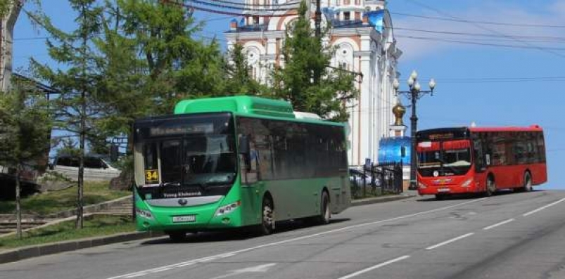 До 1 августа будет изменена схема движения трёх автобусных маршрутов Хабаровске