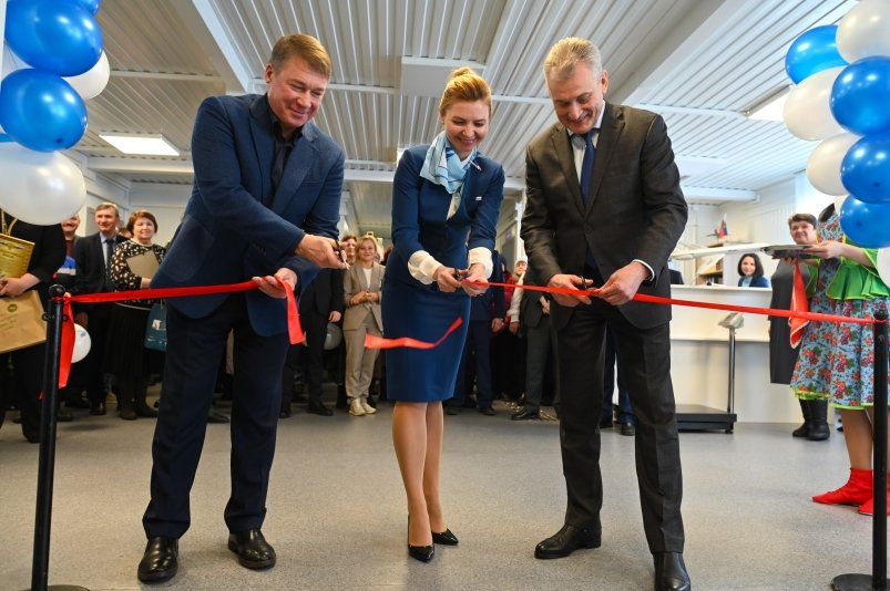 В аэропорту Енисейска открылось новое здание аэровокзала
