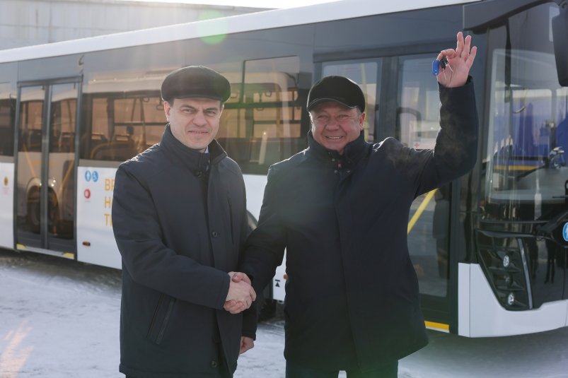 В Красноярский край поступили 93 новых автобуса