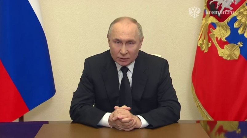 Путин обратился к россиянам после теракта: 24 марта объявлен общенациональный траур