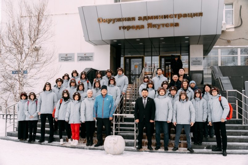 Глава города Якутска встретился со спортсменами зимней Спартакиады