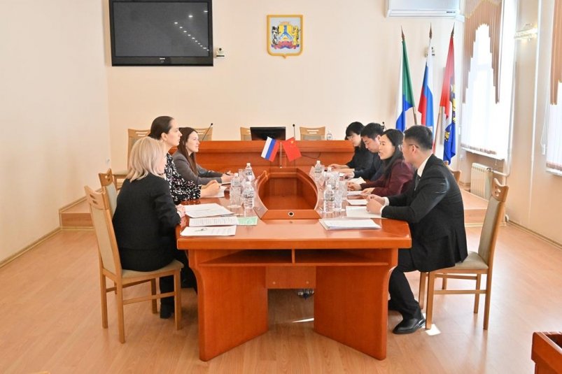 Хабаровск посетила делегация из китайского города Фуюань
