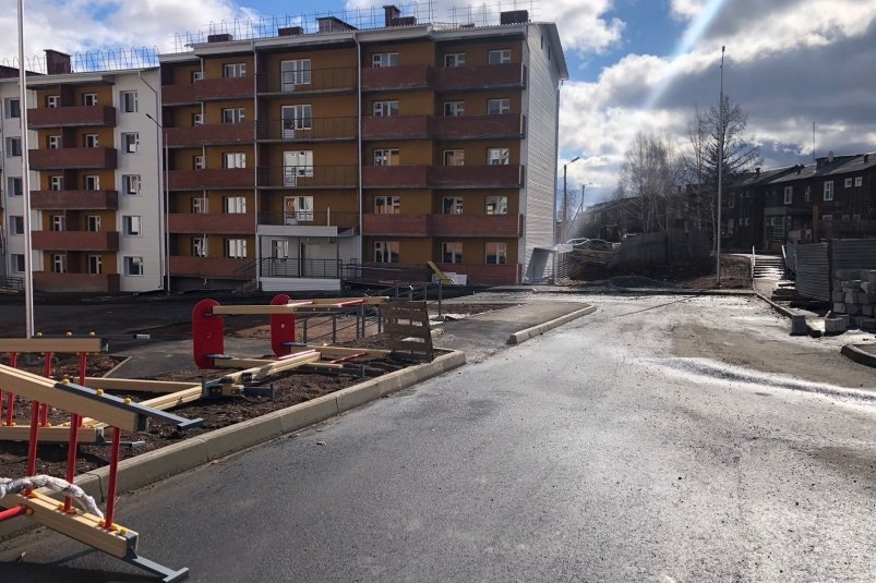Долгострои для переселенцев на улице Котельной в Братске до сих пор не сданы