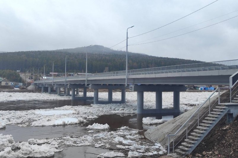 Из-за заторов в реке ввели режим повышенной готовности в Усть-Кутском районе