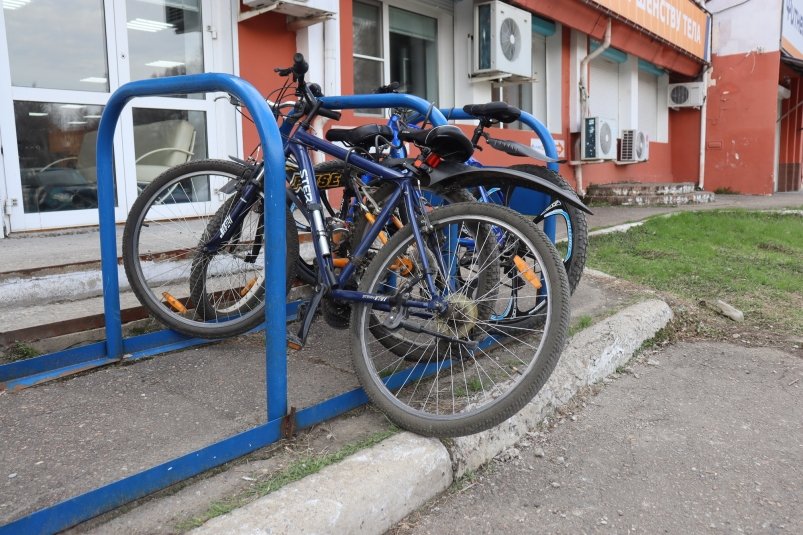 Украденные из подъезда велосипеды нашли за 10 минут росгвардейцы в Биробиджане