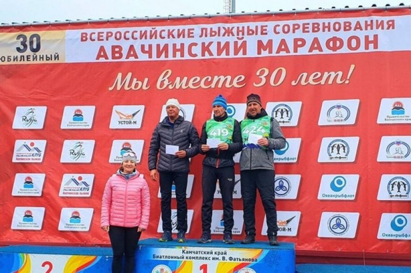 Спортсмены с Сахалина выиграли девять медалей лыжного марафона на Камчатке