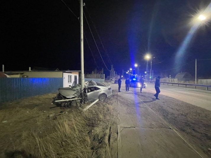 В Якутске ночью произошло ДТП с пострадавшими