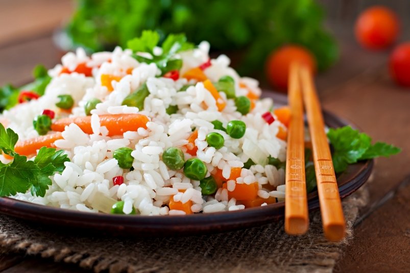На каждый день: рис с овощами (ризотто) за 25 минут