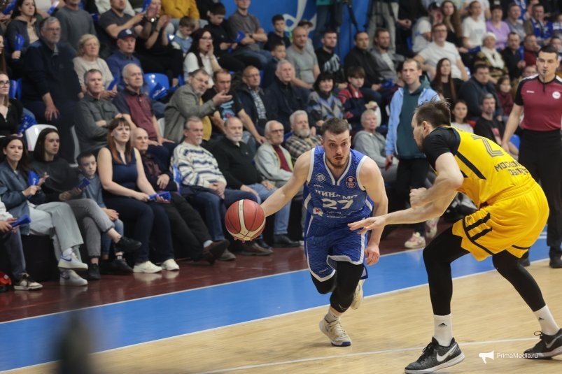 Баскетбольное Динамо одержало победу в третьем матче финальной серии