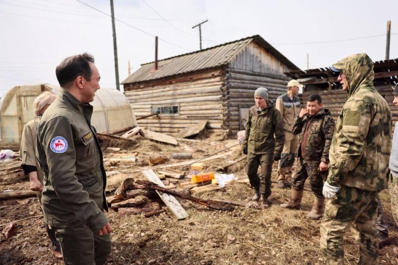 Паводок в Якутии: Люди смогли сохранить свой скот, потери минимальные в Олекминском районе