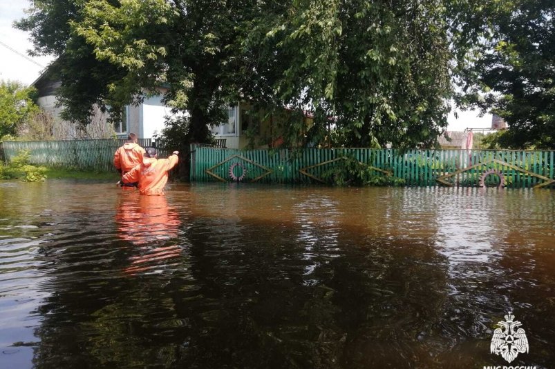 Подъём уровней воды в реках Хабаровского края продолжается