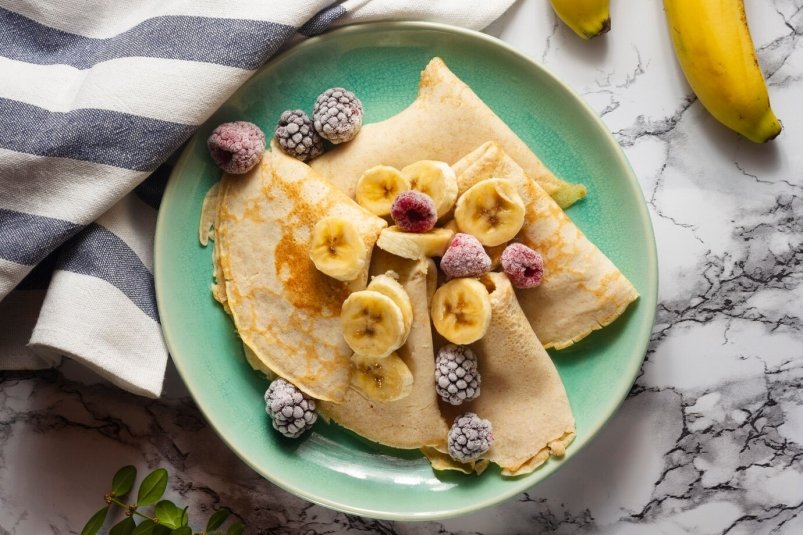 Фантастические банановые блинчики на завтрак - нежная эйфория в каждом укусе