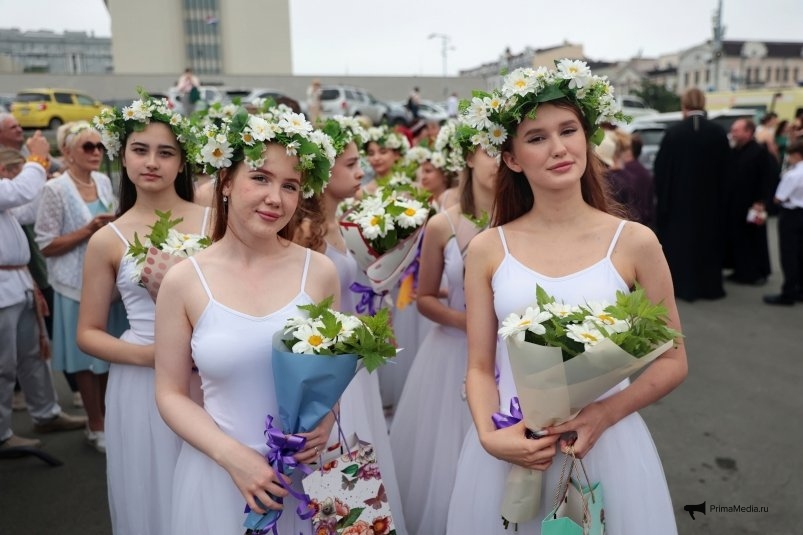 День любви, семьи и верности тепло отметили во Владивостоке