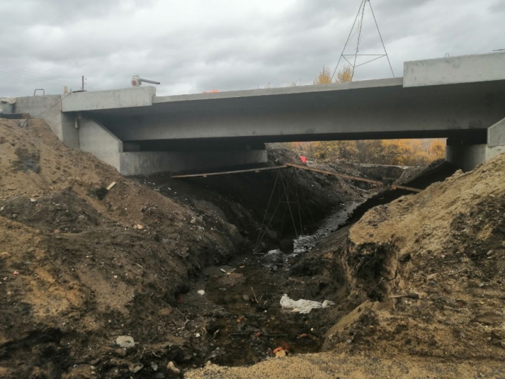 В Дальнереченском районе просел мост