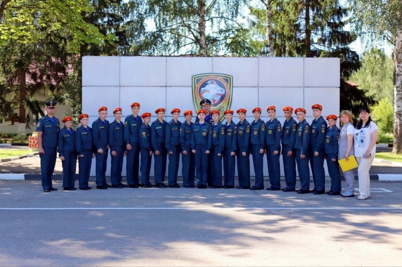 Кадеты из Приморья побывали на ознакомительных сборах на базе Ногинского СЦ МЧС России