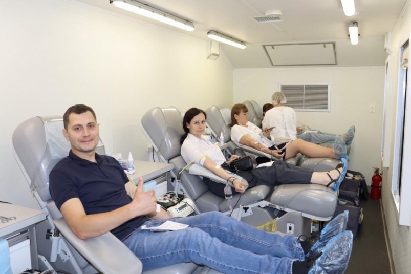 В Хабаровском крае доноры сдали суммарно  260 литров крови