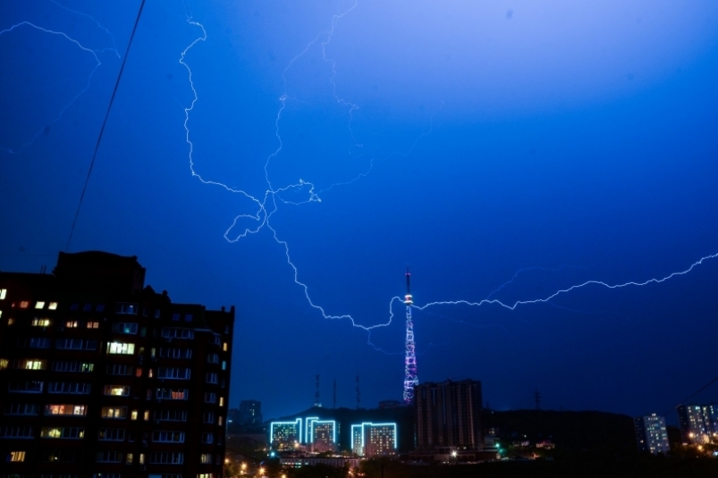 В Красноярском крае ожидаются грозы и сильные дожди