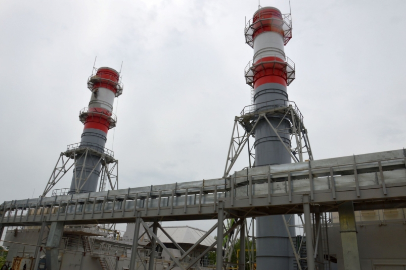 На ТЭЦ-1 в Южно-Сахалинске  завершается монтаж двух газотурбинных энергоарегатов